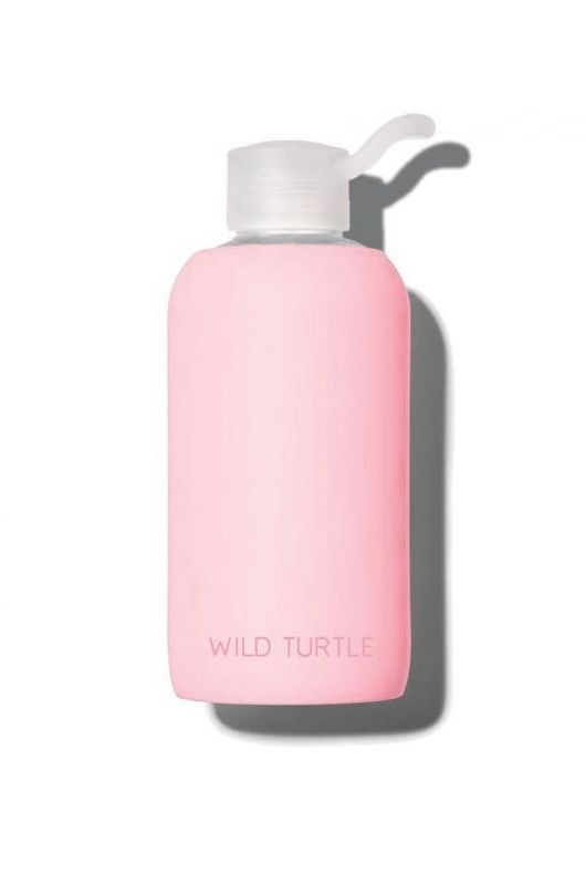 WildTurtle Flamingo glass bottle - 1