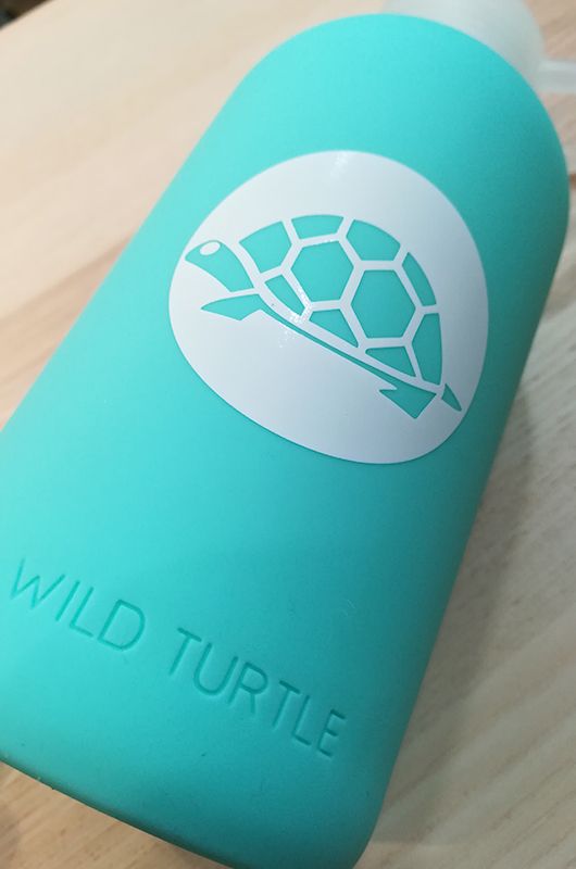 Botella de cristal Wild Turtle Frozen - 4