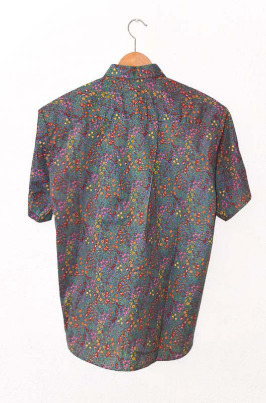 Camisa Vintage 90s Flores Circolo Talla XS - 3
