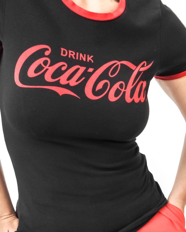 Camiseta Vintage Coca Cola Algodón Talla S - 3