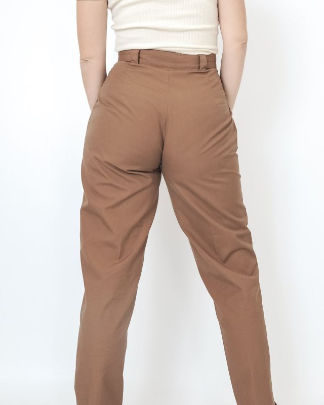 Vintage 80s Brown Darts Pants Size S - M - 7