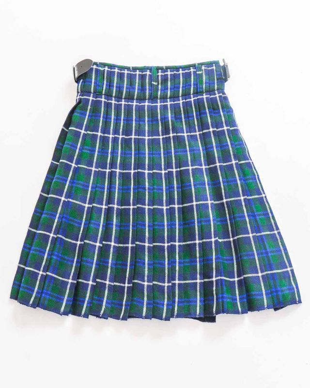 Vintage Classic Kilt Scottish Skirt Thick Buckle Size S - M - 7